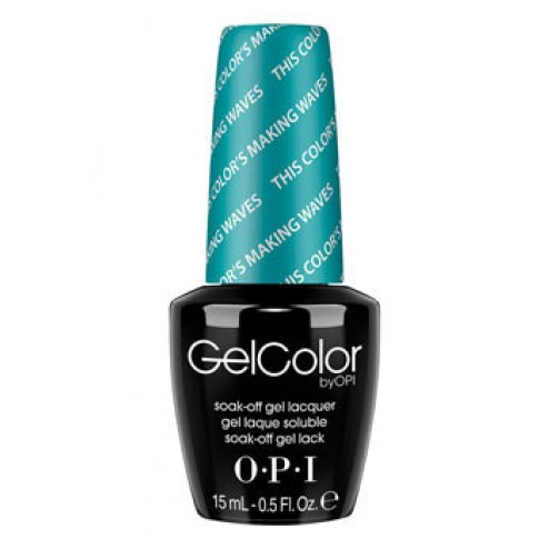 OPI GelColor This Color's Making Waves GCH74 0.5 Oz