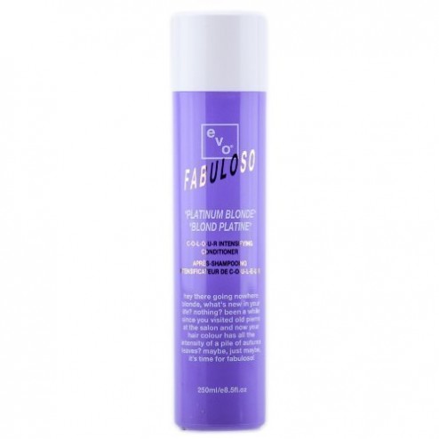 Evo Fabuloso Platinum Blonde Colour Intensifying Conditioner