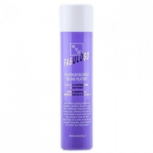 Evo Fabuloso Platinum Blonde Colour Intensifying Conditioner 1 Oz (30ml)