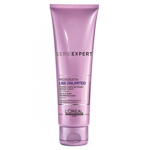 Loreal Professionnel Série Expert Inforcer Liss Unlimited Thermo Blow-Dry Cream 5.1 Oz