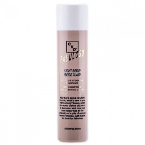 Evo Fabuloso Light Beige Colour Intensifying Conditioner 1 Oz (30ml)