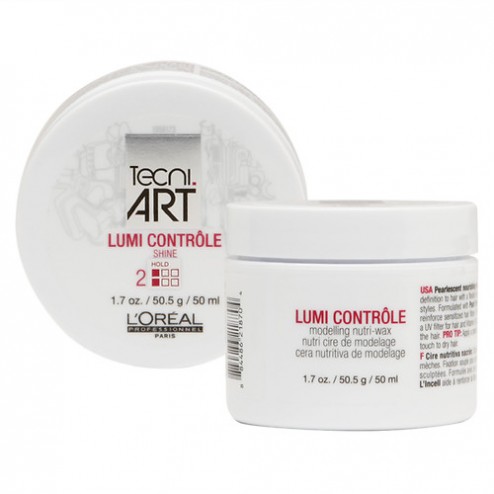 Loreal Professionnel Tecni.ART Lumi Controle Modeling Nutri-Wax 