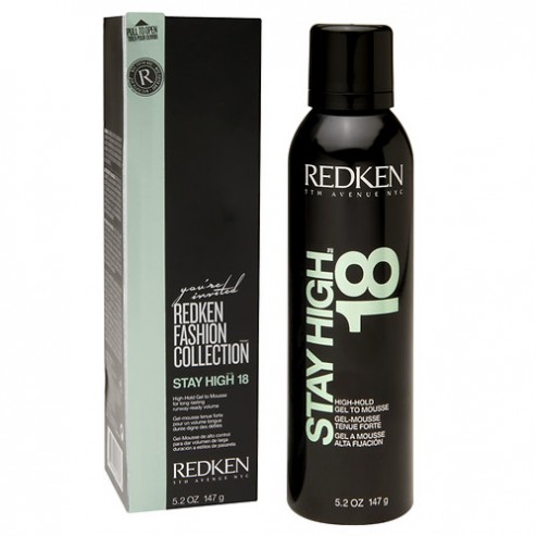 Redken Stay High 18 High-Hold Gel to Mousse