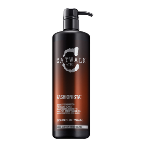 TIGI Fashionista Brunette Shampoo for Warm Tones - Catwalk