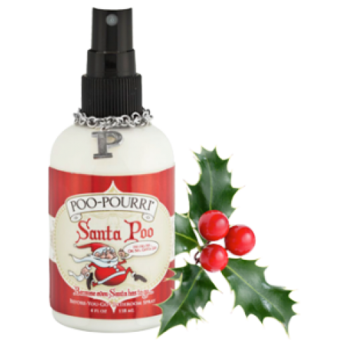 Poo-Pourri Santa Poo 100-Use Bottle (2oz)