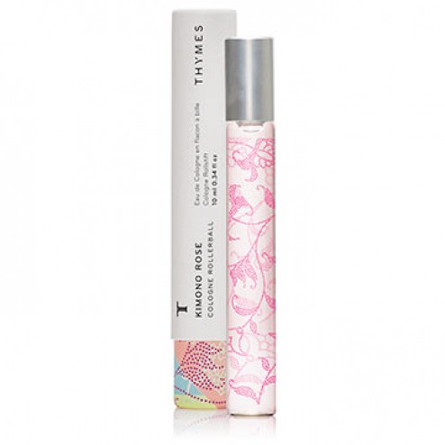 Thymes Kimono Rose Cologne Rollerball .34 fl oz - 10 ml