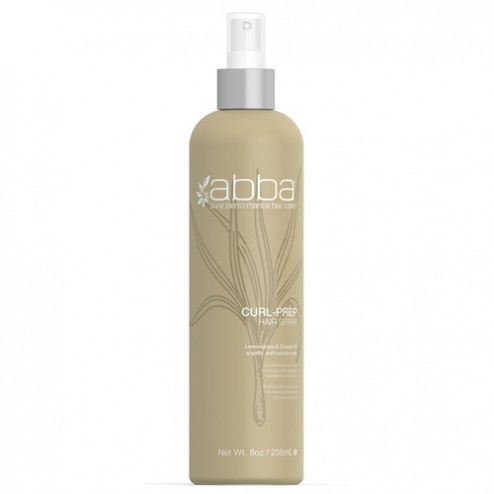 Abba Pure Curl Prep Spray 8 Oz