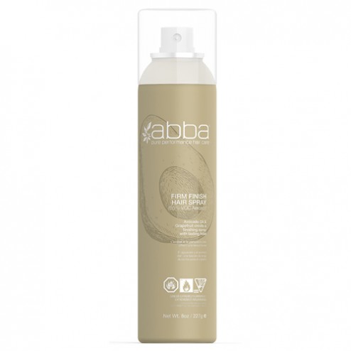 Abba Firm Hold Finishing Hair Spray 8 Oz