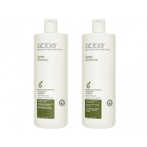 Abba Gentle Shampoo And Conditioner Duo (33.8 Oz each) 