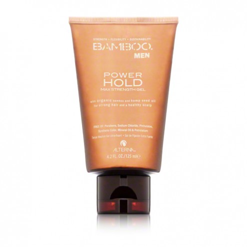 Alterna Bamboo Men Power Hold Max Strength Gel 4.2 Oz