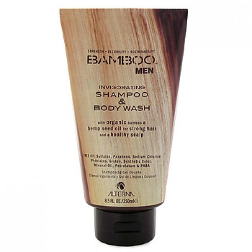 Alterna Bamboo Men Invigorating Shampoo and Body Wash 8.5 Oz