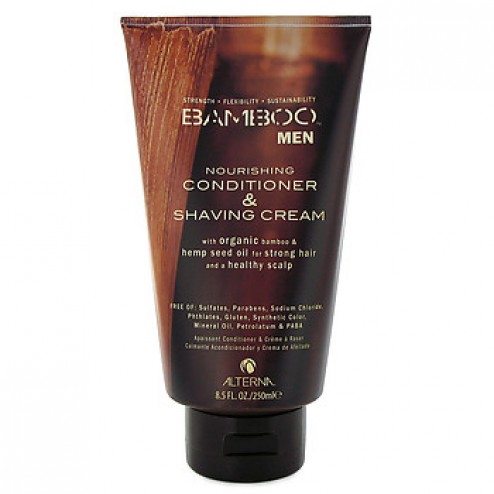 Alterna Bamboo Men Nourishing Conditioner and Shaving Cream 8.5 Oz