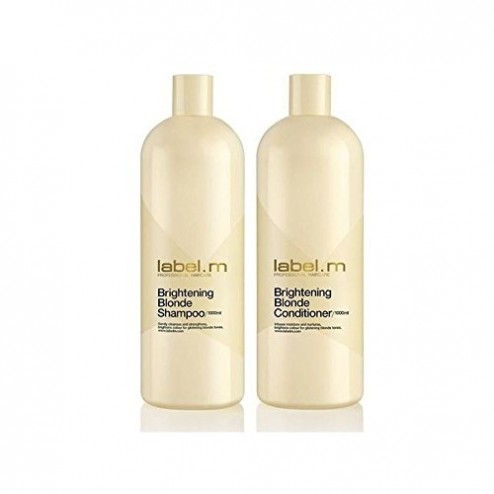 Label.M Brightening Blonde Shampoo And Conditioner Duo (33.8 Oz each)