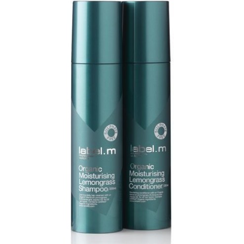 Label.m Organic Lemongrass Shampoo And Conditioner Duo (6.8 Oz each)