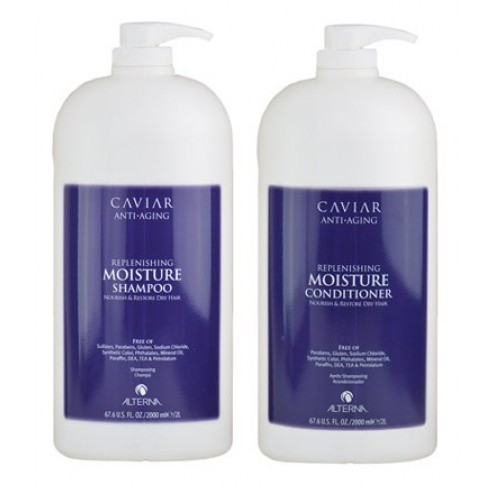 Alterna Caviar DUO Moisture Shampoo and Conditioner (67.6 Oz each)