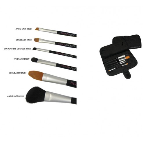 Beauty ADDICTS Brush Set with Pouch