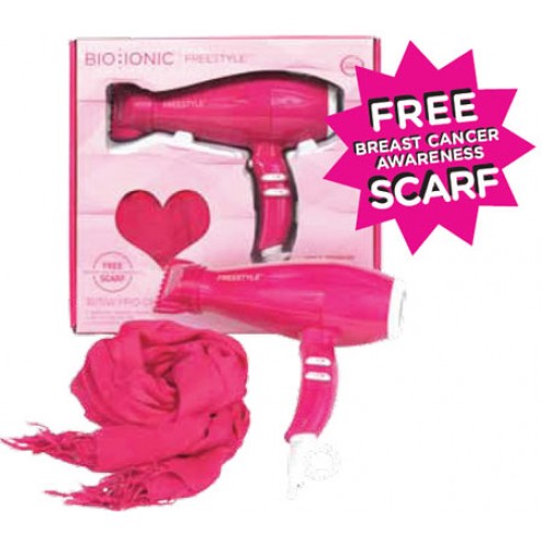 Bio Ionic Pink Freestyle Dryer 