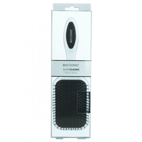 Bio Ionic Silver Classic Paddle Brush