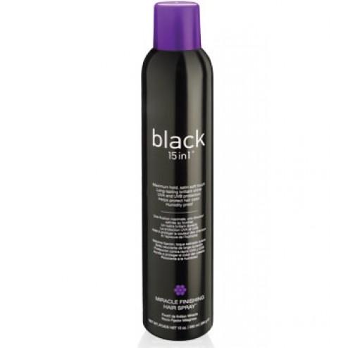 Black 15 in 1 Miracle Finishing Hair Spray 10 Oz