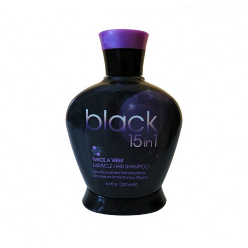 Black 15 in 1 Miracle Twice a Week Shampoo 6.4 Oz