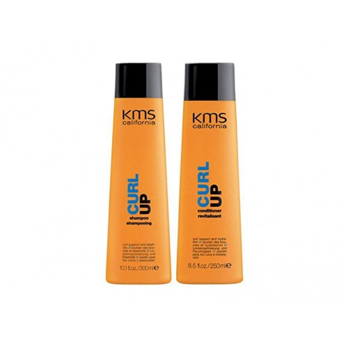 KMS California Curl Up Shampoo 10 Oz And Conditioner 8.5 Oz