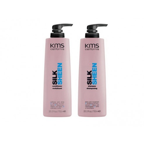 KMS California Silk Sheen Shampoo And Conditioner Duo (25.3 Oz each)