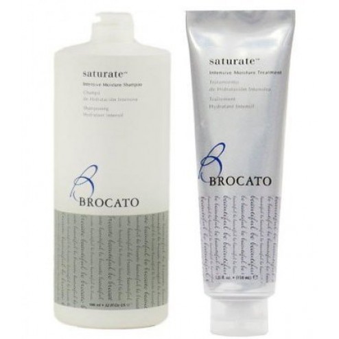 Brocato Saturate Intensive Moisture Shampoo 32 Oz And Treatment 5.25 Oz