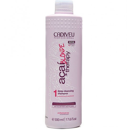 Cadiveu Acai Therapy Blonde Deep Cleansing Shampoo