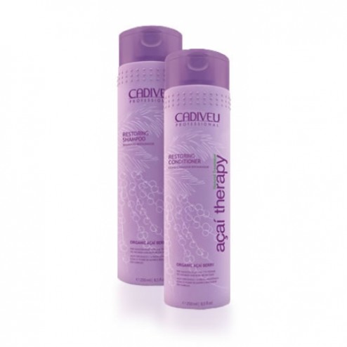 Cadiveu Acai Therapy Restoring Shampoo and Conditioner DUO 8.5 oz