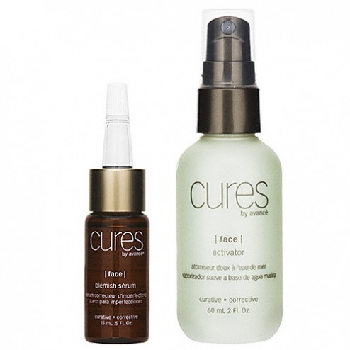 Cures by Avance Blemish Serum and Activator