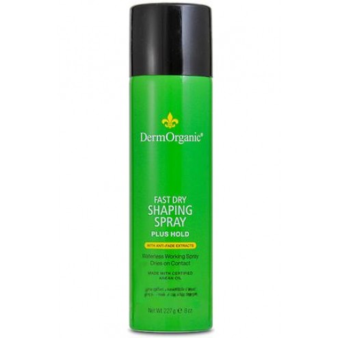 DermOrganic Fast Dry Shaping Spray Plus Hold 8 oz