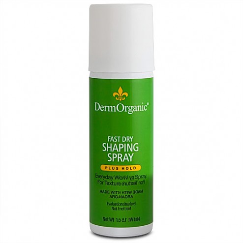 DermOrganic Fast Dry Shaping Spray Plus Hold 1.5 oz