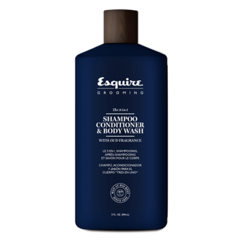 Farouk Esquire 3-in-1 Shampoo Conditioner & Body Wash 3 Oz