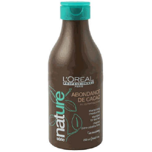 Loreal Serie Nature Abondance de Cacao Shampoo for fine hair  8.45 oz