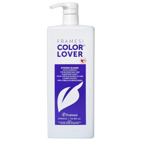 Framesi Color Lover Dynamic Blonde Violet Shampoo 33.8 Oz