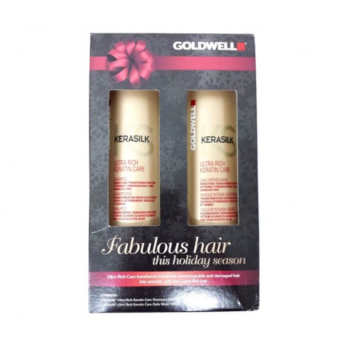 Goldwell Kerasilk Ultra Rich Care Holiday Duo Shampoo and Daily Mask