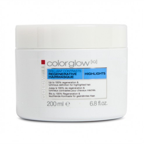 Goldwell Colorglow IQ Highlights Brilliant Contrast Hair Masque 6.8 oz