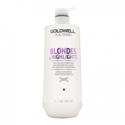 Goldwell Dualsenses Blondes & Highlights Anti-Yellow Conditioner 33.8 Oz