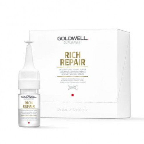 Goldwell Dualsenses Rich Repair Intensive Restoring Serum 12 x 0.6 Oz