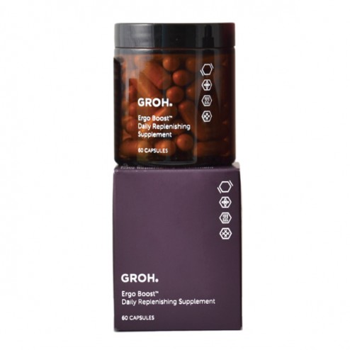 Groh Ergo Boost Daily Replenishing Supplements 
