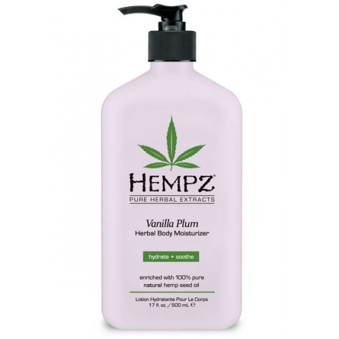 Hempz Vanilla Plum Herbal Body Moisturizer 2.25 Oz