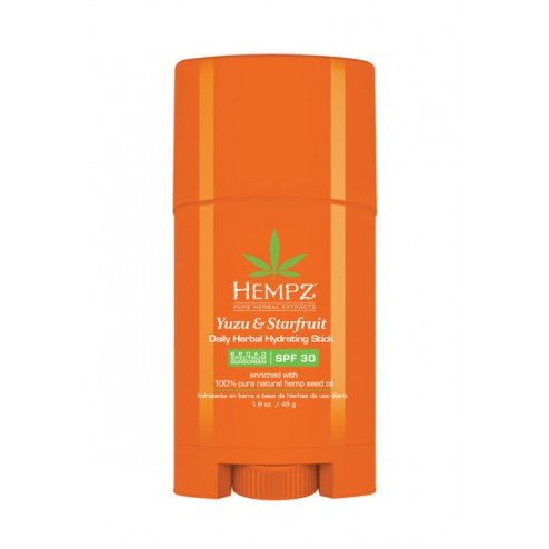 Hempz Daily Herbal Hydrating Stick with SPF 30  1.6 Oz