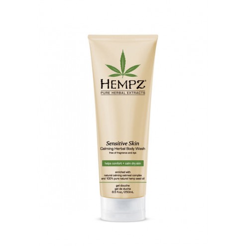 Hempz Sensitive Skin Calming Herbal Body Wash 8.5 Oz