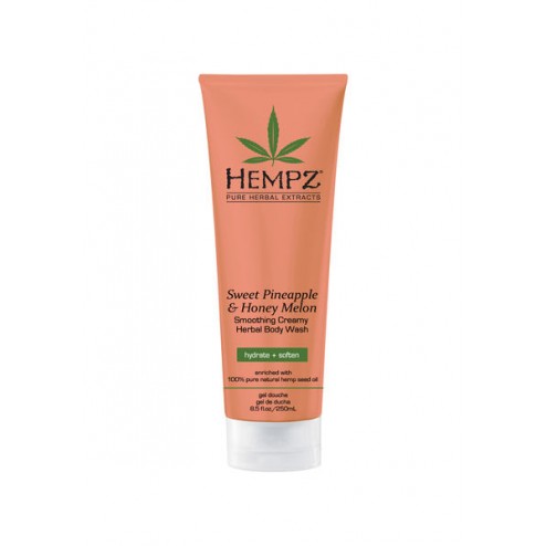 Hempz Pineapple & Honey Melon Herbal Body Wash 8.5 Oz
