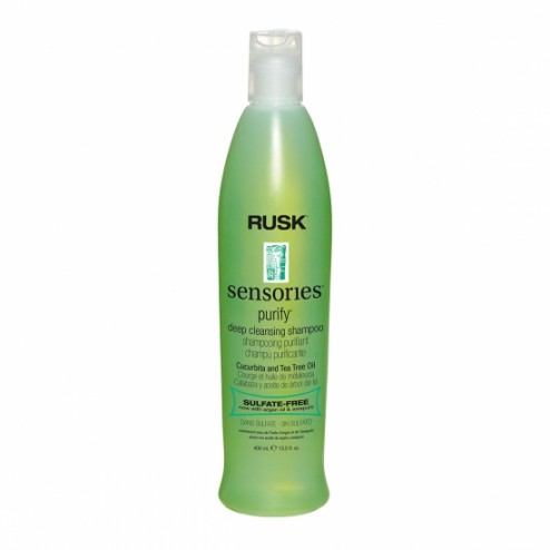 Rusk Sensories Purify Cucurbita and Tea Tree Deep Cleansing Shampoo