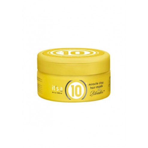 Its a 10 Miracle Clay Hair Mask for Blondes 8 Oz