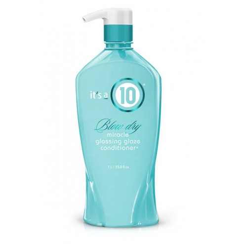 Its a 10 Miracle Blow Dry Glossing Glaze Conditioner 10 Oz