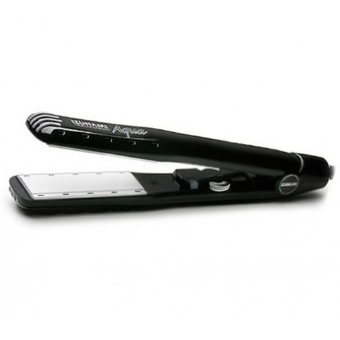 Izunami Aqua Black Wet to Dry 1" Flat Iron