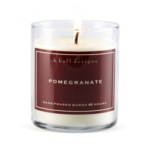 K. Hall Designs Pomegranate Candle