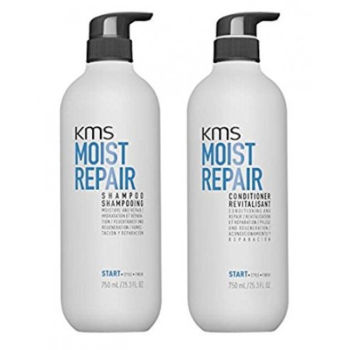 KMS California Moist Repair Shampoo And Conditioner Duo (25.3 Oz each)